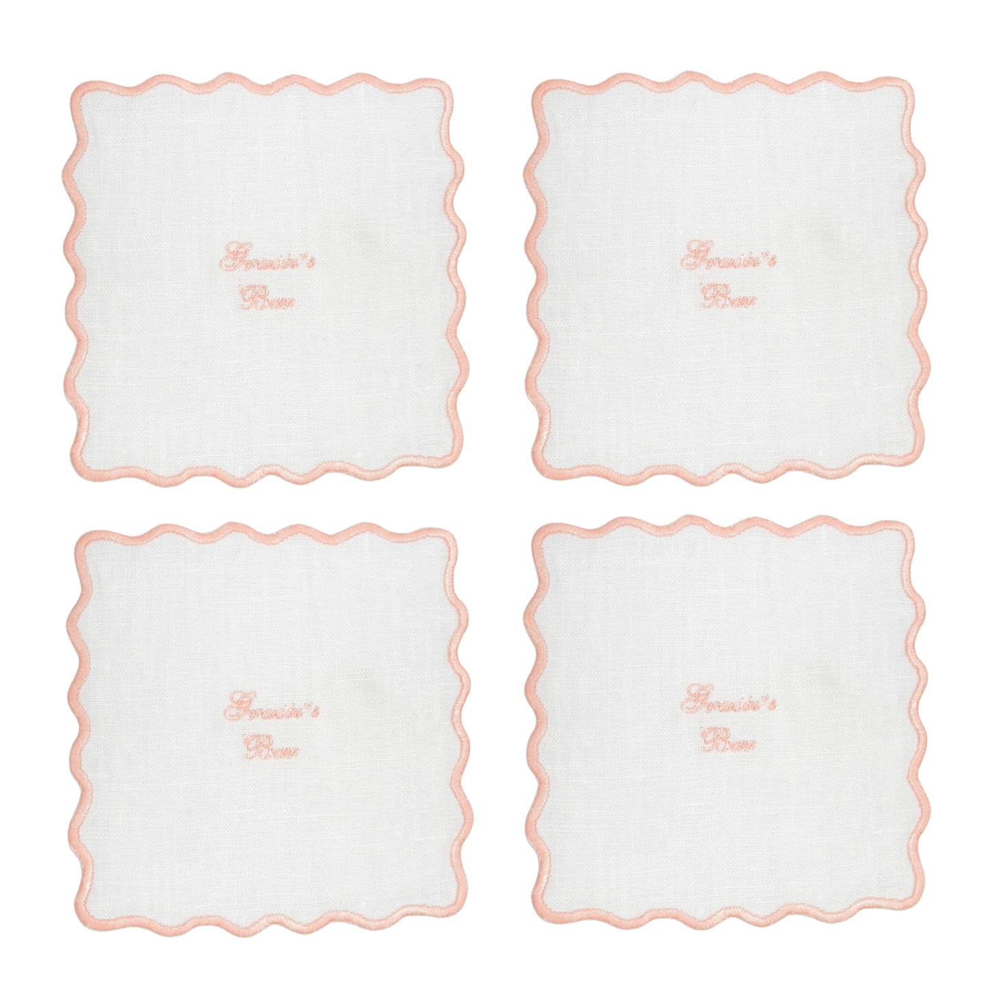 Custom Name Bar Napkins