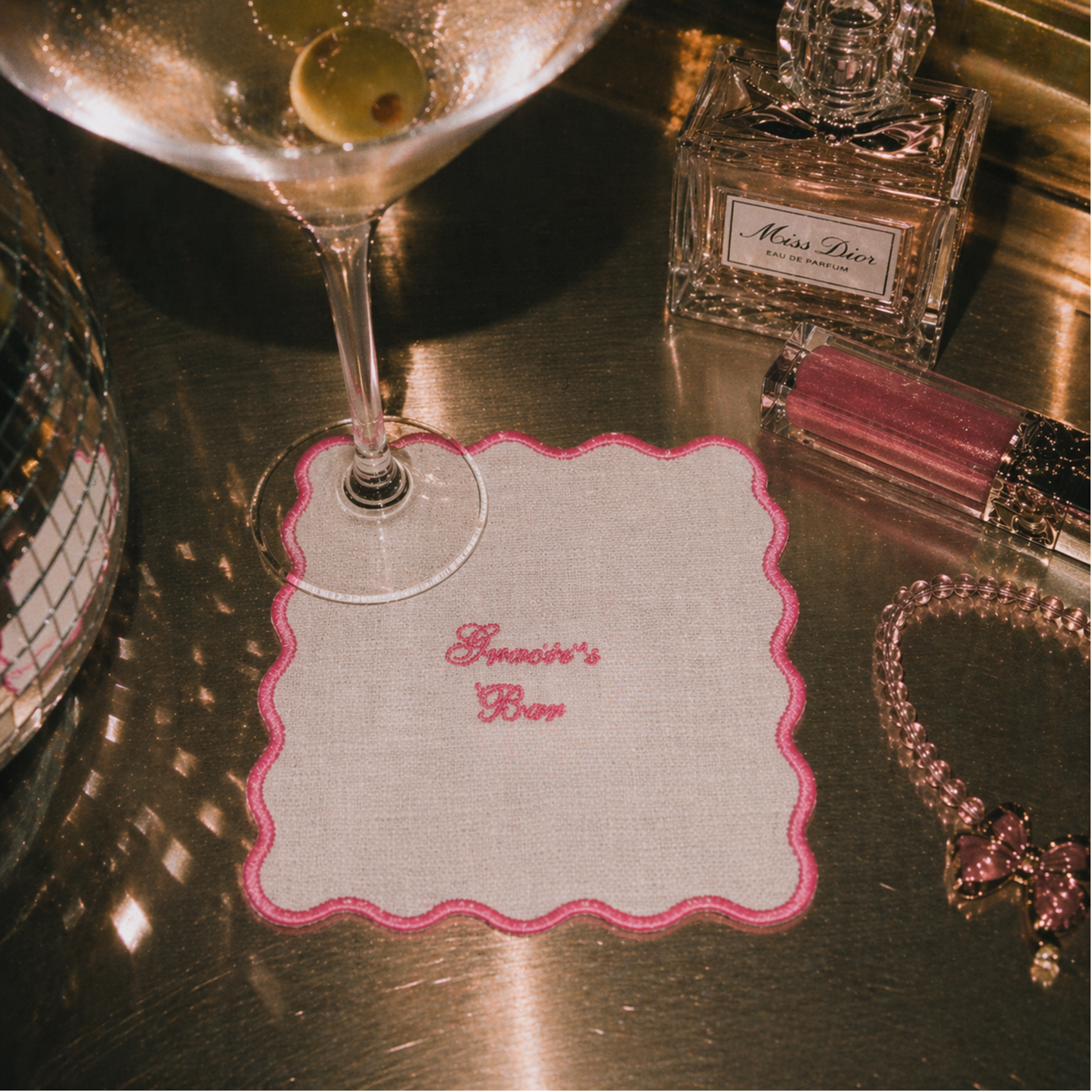Custom Name Bar Napkins