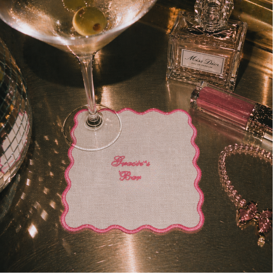 Custom Name Bar Napkins
